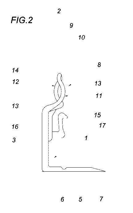 A single figure which represents the drawing illustrating the invention.